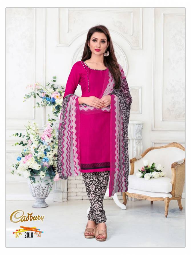 Ganeshji Cadbury Designer Fancy Indo Regular Wear Dress Material Collection